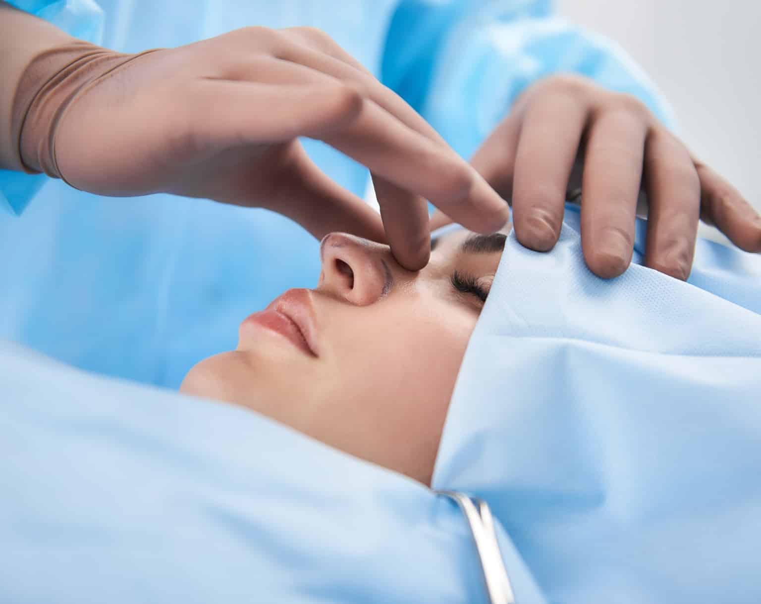 rhinoplastie avant / apres
